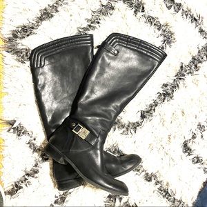 Anne Klein Kaydon Leather Riding Boot